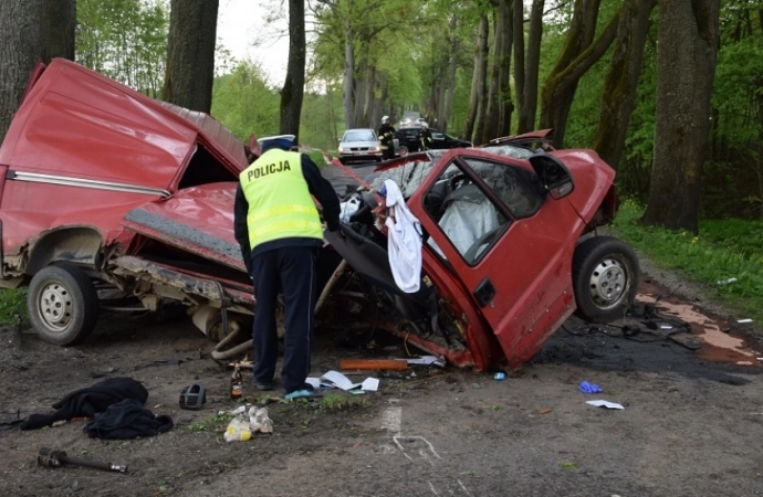 {W czasie tegorocznej majówki na drogach Warmii i Mazur doszło do 31 wypadków.}